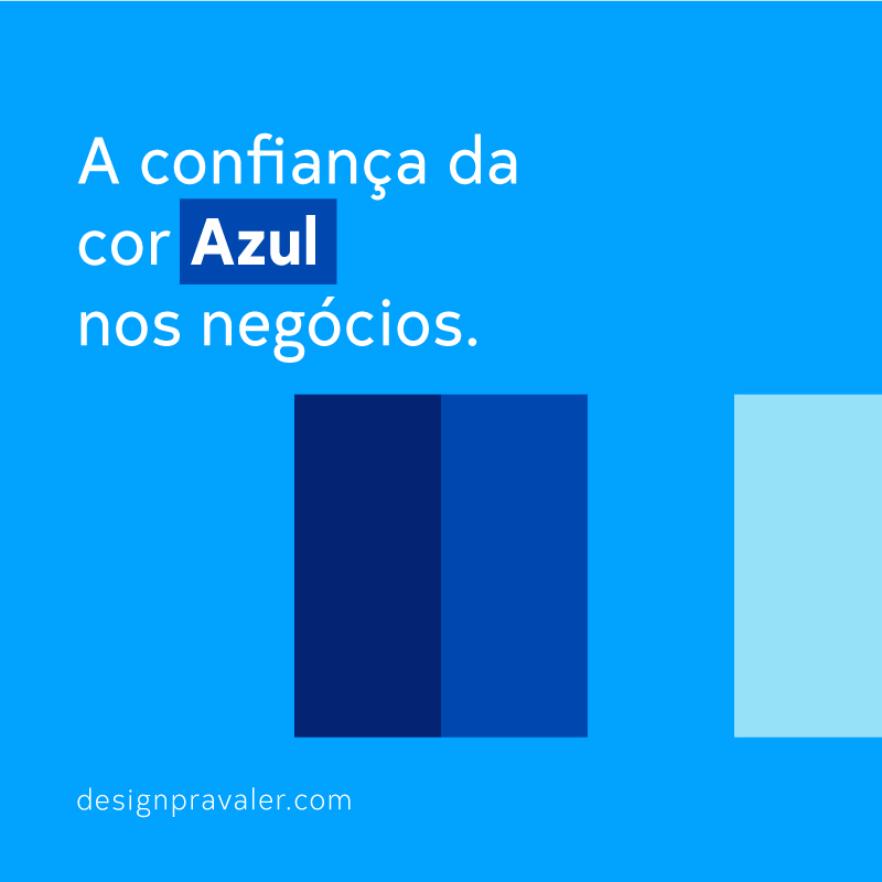 Sensações da Cor Azul - Design Pra Valer - #Cores #Design #Logos